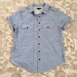 GAP Chambray Button Down size medium
